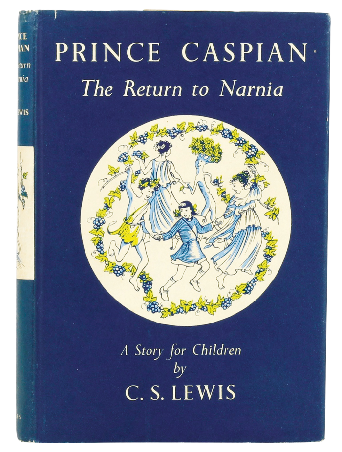 A first edition of Prince Caspian by CS Lewis, £2,250, Jonkers Rare Books
