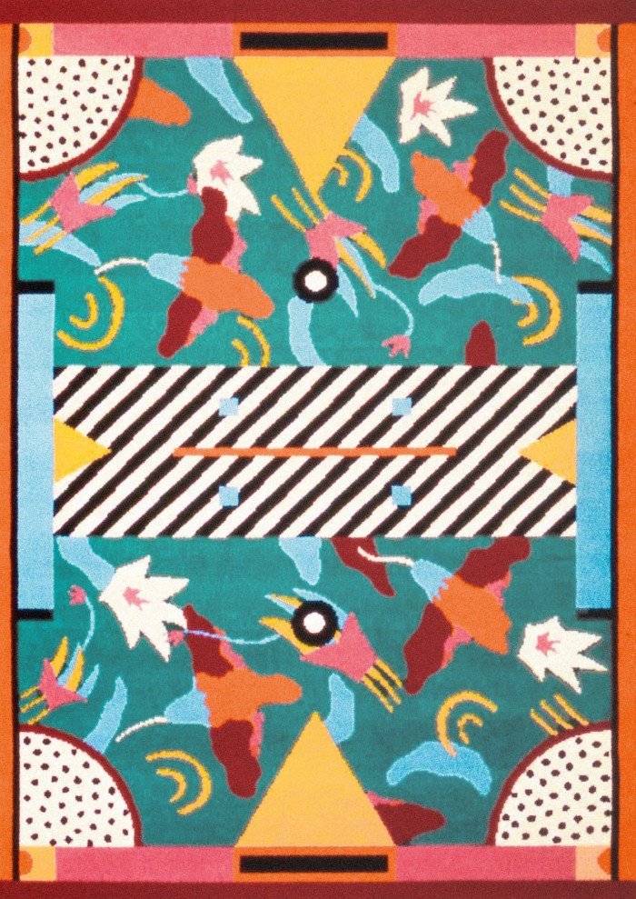 Memphis Milano Tibetan-wool Riviera rug by Nathalie du Pasquier, from €6,680