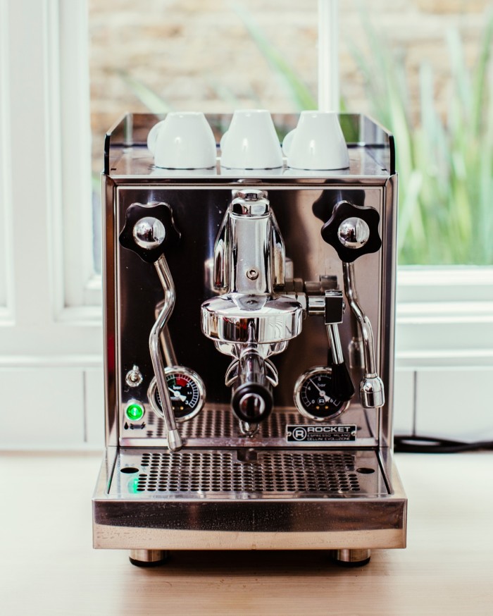 His Rocket Espresso Mozzafiato Evoluzione R coffee machine, £1,649
