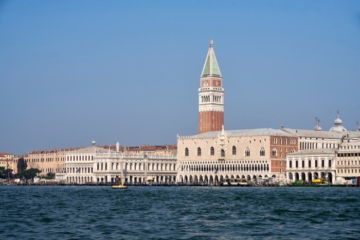 The Palazzo Ducale and St Mark’s Campanile