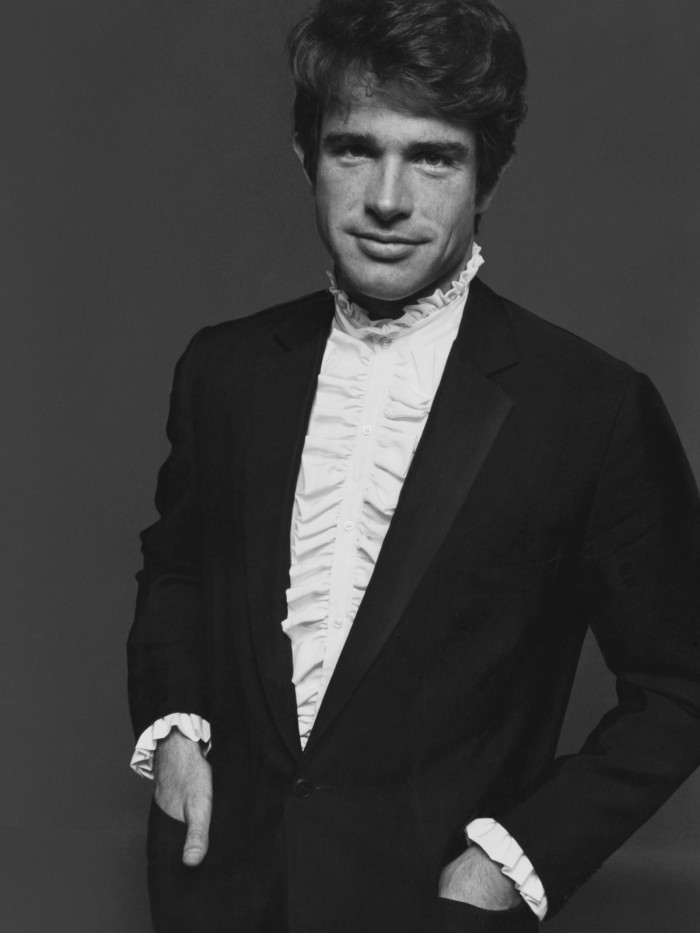 Warren Beatty – wearing a Turnbull & Asser silk-crepe ruffled shirt – was an early proponent in the 1960s