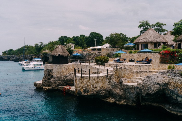 The Rockhouse Hotel sits in Negril, in the far west of the country