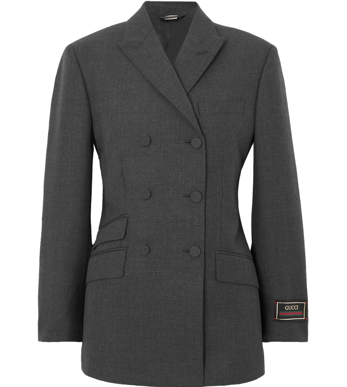 Gucci wool-twill blazer, £2,270, net-a-porter.com