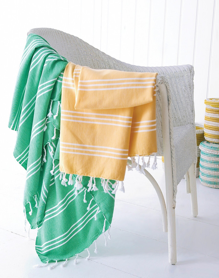 Cologne and Cotton classic Hamam towels, £32