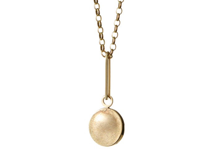 Studio Natus gold Natus pendant and chain, £730