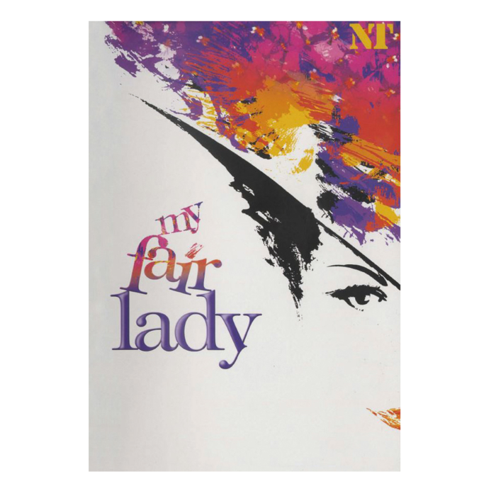A My Fair Lady poster from the National Theatre archive