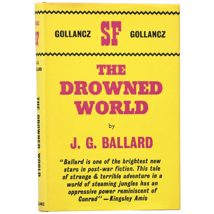 The Drowned World by JG Ballard, sold for £3,000 at Peter Harrington