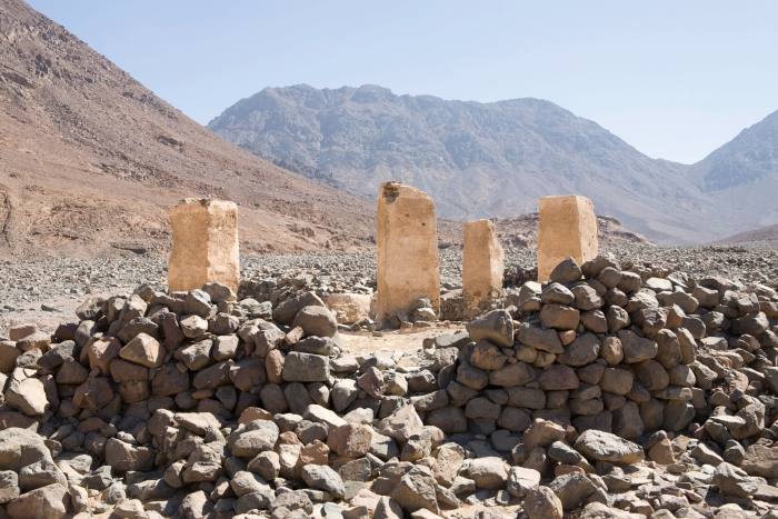 Mons Porphyrites in Gebel Abu Dukhan, Egypt