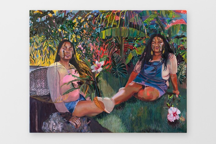 “Her paintings are about healing and regeneration”: Haga Haga by indigenous Chamorro painter Gisela McDaniel