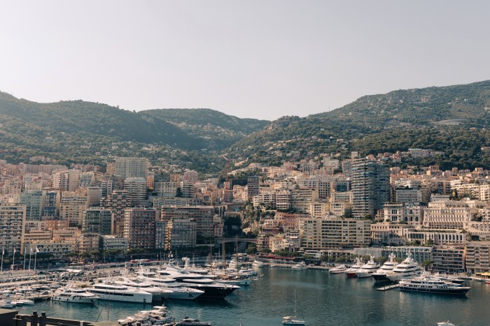 Port Hercule in Monaco