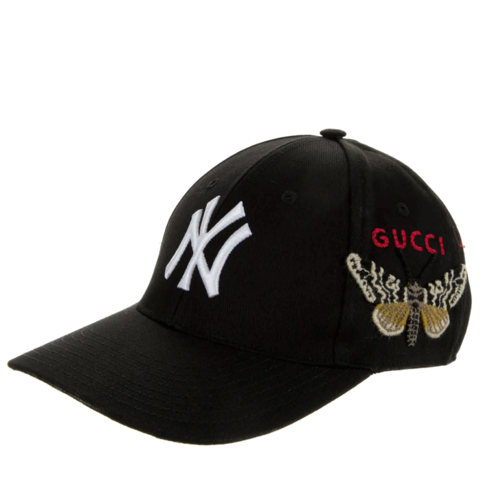 Gucci embroidered baseball cap, $395, therealreal.com