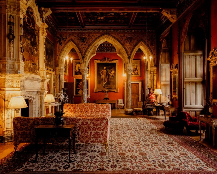The ladies’ drawing room at Mount Stuart House