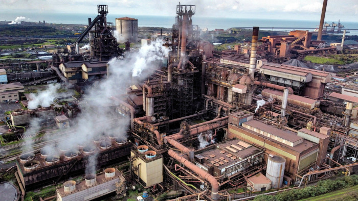 Tata Steel’s Port Talbot steelworks in south Wales