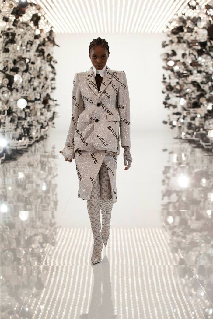 A look from Gucci’s seasonless ‘Aria’ collection