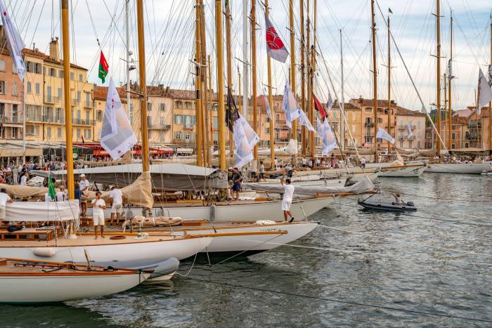The annual Les Voiles de St Tropez regatta