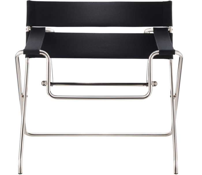 Marcel Breuer steel D4 folding chair, €975, bauhaus-movement.com