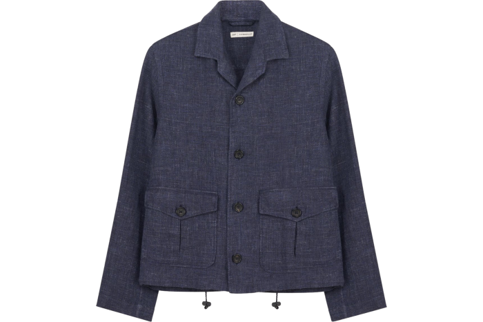Connolly linen and cotton Giubbino jacket