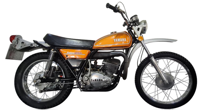 Late-70s Yamaha DT250, £4,499, from Steel City Classics