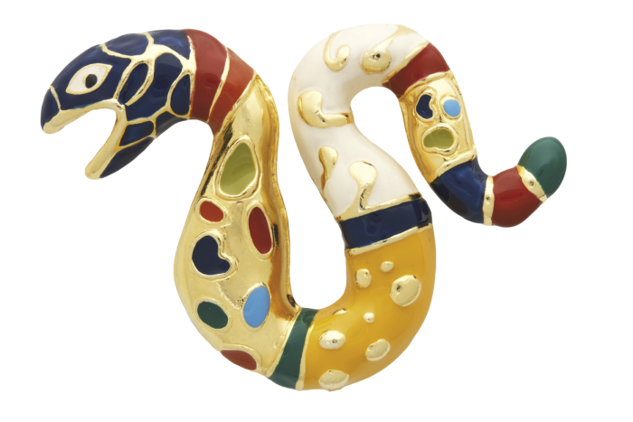 Broche Serpent, sold for €3,750 at Christie’s in 2021