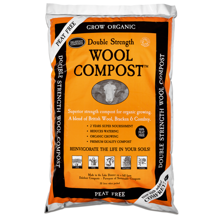 Dalefoot double-strength wool compost, £13.99