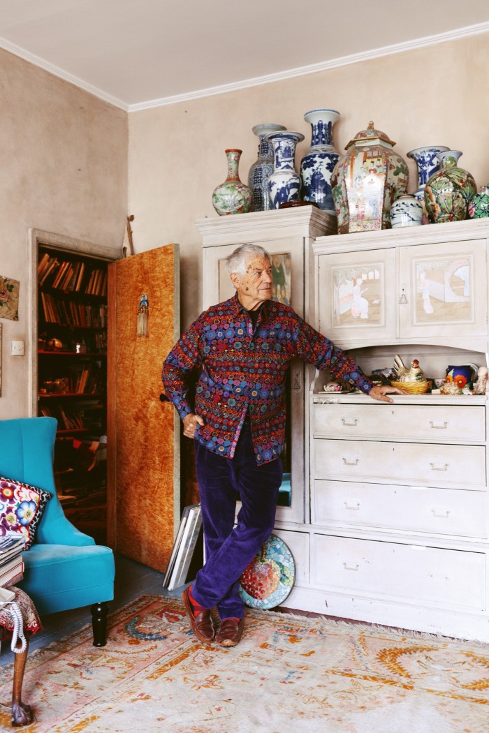Fassett at home in London
