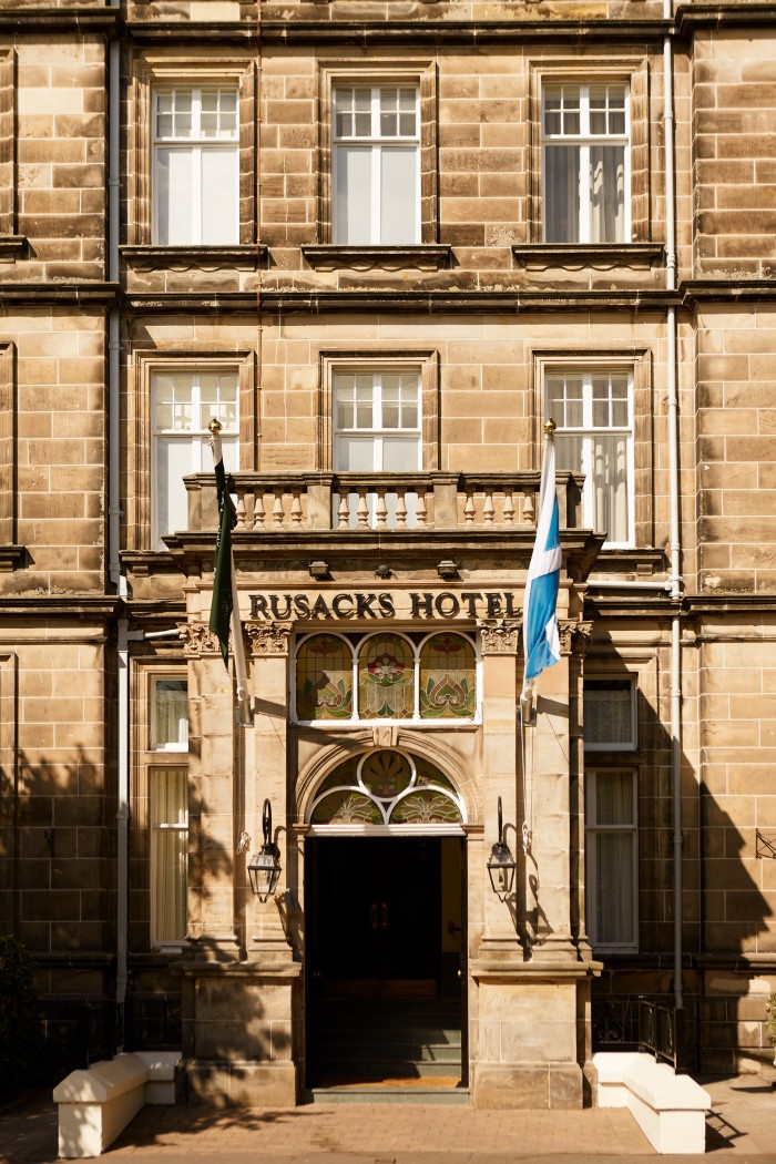 Rusacks St Andrews’ 1800s building is a stone’s throw from the Old Course Links