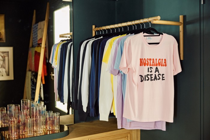 Scott King “Nostalgia is a disease” T-shirt, £55
