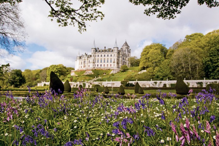 Dunrobin Castle, the family seat of the Earls of Sutherland, was inspired by Versailles