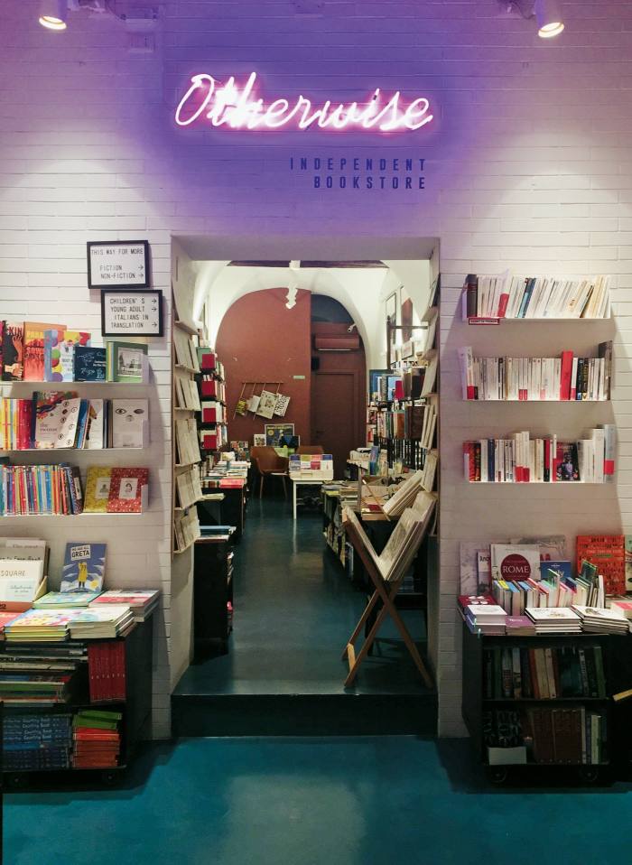 Otherwise bookshop, opened four years ago in Rome