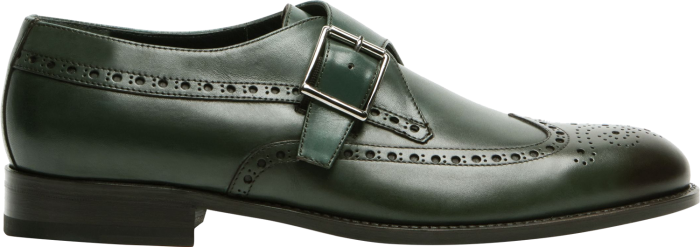 Manolo Blahnik Aribalos monk-strap shoes, £775