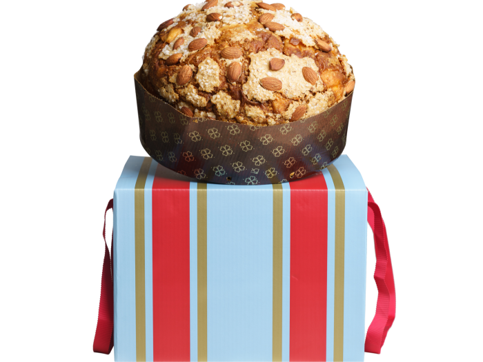 Birley Bakery classic panettone with Sicilian candied orange, almonds and Tahitian vanilla, £40 for 1kg