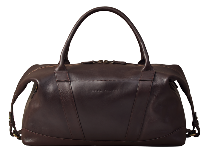 Luca Faloni leather Weekender bag, £675