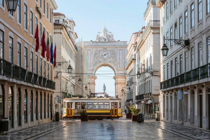 The Arco de Rua Augusta, Lisbon
