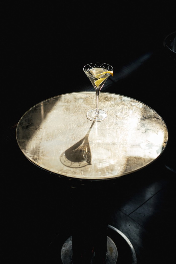 Connaught Bar offers a choice of bespoke bitters for its Martini