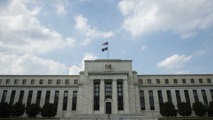 the US Federal Reserve is seen in Washington, DC