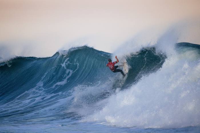 Australian surfer Jack Robinson riding a wave in last year’s Rip Curl Pro Bells Beach