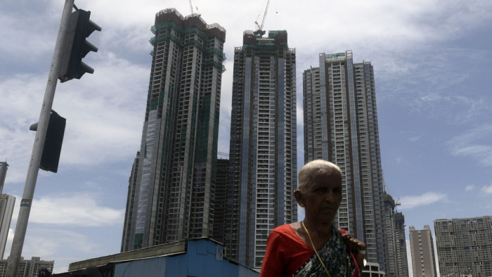 Buildings in Mumbai, India