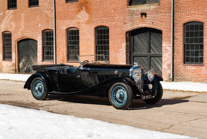 A 1933 Bentley 3.5-litre Sports Tourer is up for sale in Florida next month (estimate $400,000)