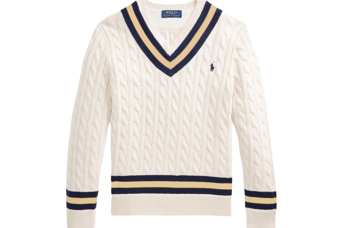 Polo Ralph Lauren cotton cable-knit sweater, £119, childrensalon.com