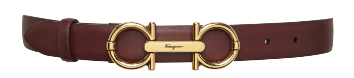 Salvatore Ferragamo leather Gancini belt, £315