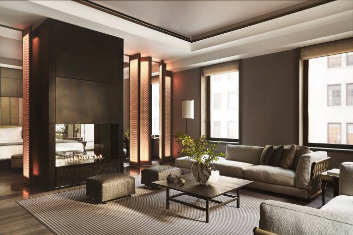 The Aman Suite at Aman New York