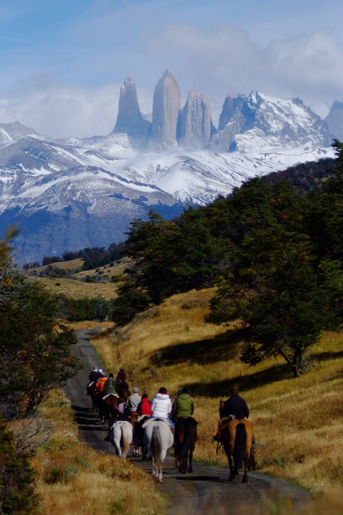 There are over a dozen stunning trails to explore on horses from Torres del Paine’s own stables