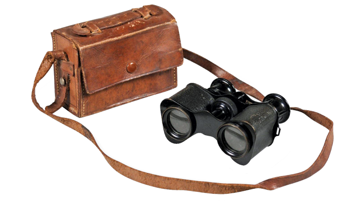 English binoculars (c1900) in leather case, £385, 1stdibs.com