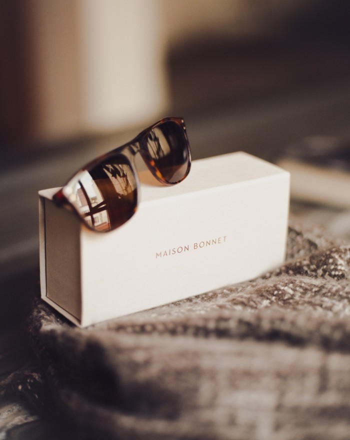 Nollet’s made-to-order sunglasses from Maison Bonnet