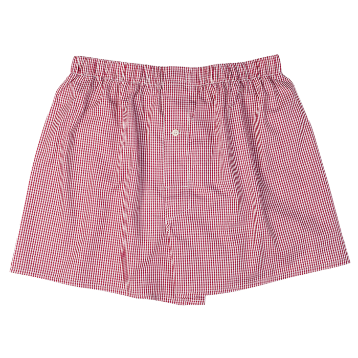 Schostal gingham cotton boxer shorts, £28