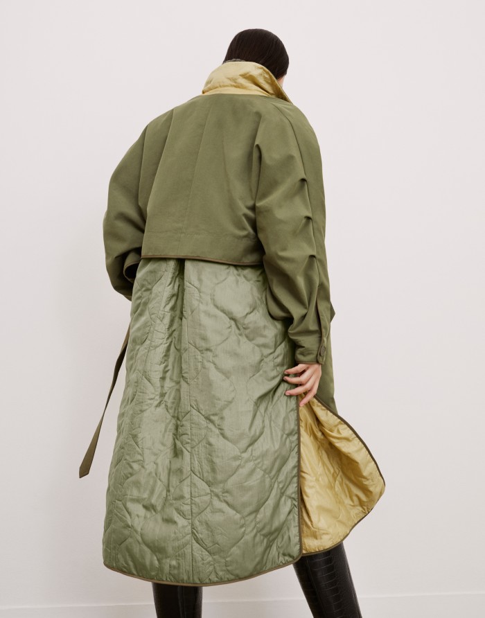Marfa Stance reversible trench coat, £925