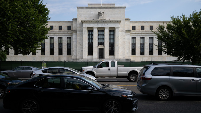 The Federal Reserve building in Washington DC