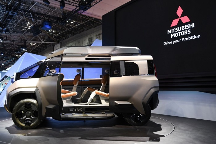 A Mitsubishi Motors concept vehicle