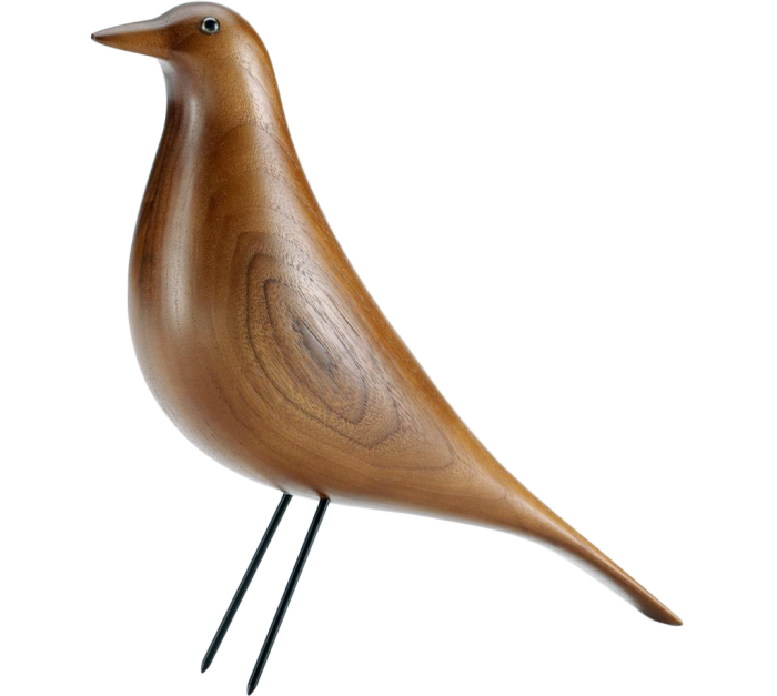 Vitra walnut Eames House bird, £309, conranshop.co.uk