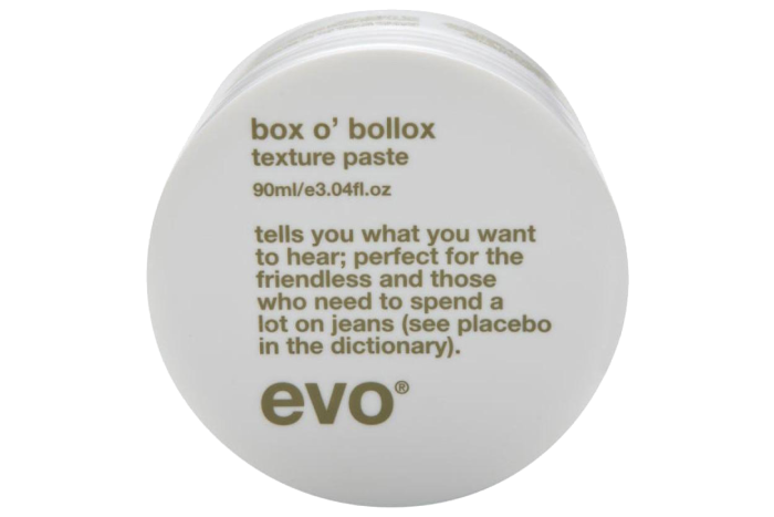 Evo Box O’Bollox Texture Paste, £24